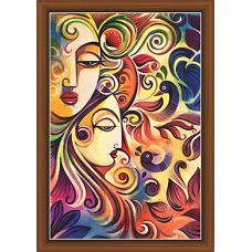 Radha Krishna Paintings (RK-9067)